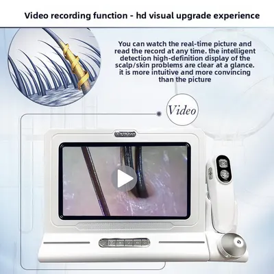Scalp testing equipment for hair