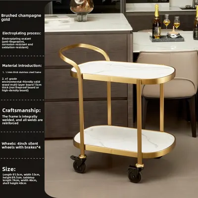 Two-Story Multi-Functional Service Cart