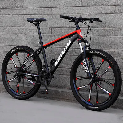 Buy Mountain Bike Bicycle 24 26 Inch Disc Brake Shock Absorption globalswanky 03