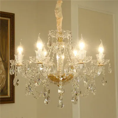 Crystal Chandelier for Living Room, Dining Room, Bedroom and Hall