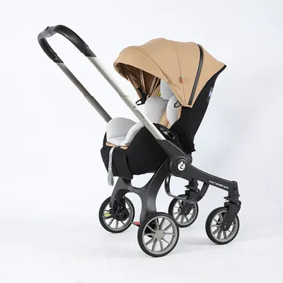Baby Stroller with Car Seat for Safe Family Travel and Care