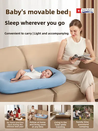 Bed-In-Bed Crib Newborn Baby
