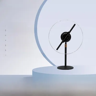 Naked-eye 3d holographic fan advertising machine projector