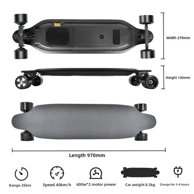 Hub Motor Electric Scooter with Remote Control