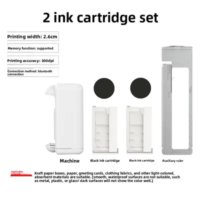 Portable Handheld Inkjet Printer with Bluetooth Control