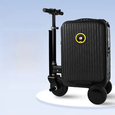 Lightweight Rideable Luggage Portable Riding Suitcase APP Control Carry-on Luggage, 6.8kg Ultra-Light for Travel
