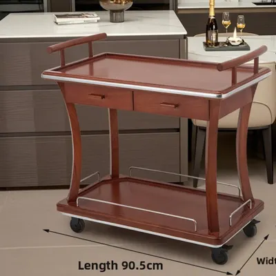Two-Story Multi-Functional Service Cart