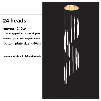 Minimalist Gold LED Pendant Light