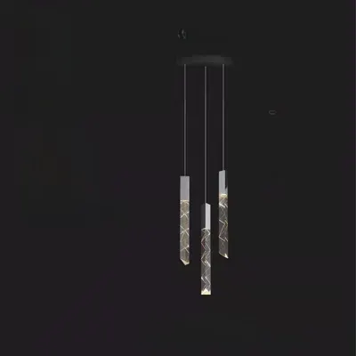 Rotating Crystal Chandelier Nordic Modern Lighting