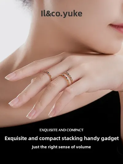 Rainbow gemstone ring
