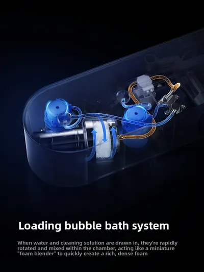 Watermax Bubble Shower Set with Temperature Display