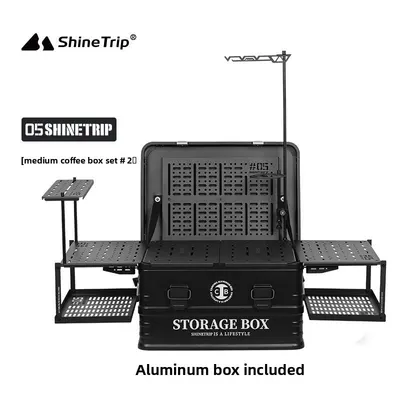 Lightweight modular combination accessories coffee box