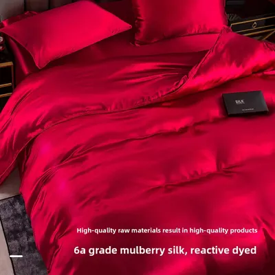 Double-Sided Mulberry Silk Bedding Set