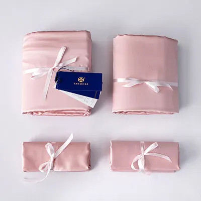 Luxury Silk Bedding Four-Piece Set