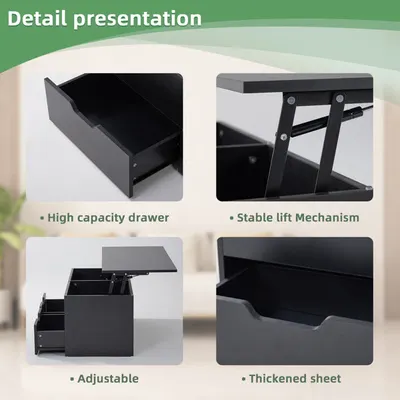 Pop-up coffee table