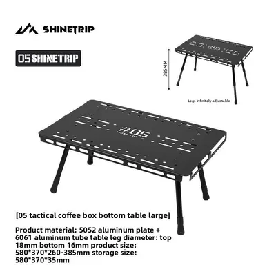 Lightweight modular combination accessories coffee box