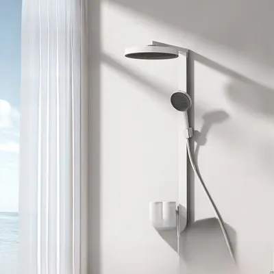 Watermax Bubble Shower Set with Temperature Display