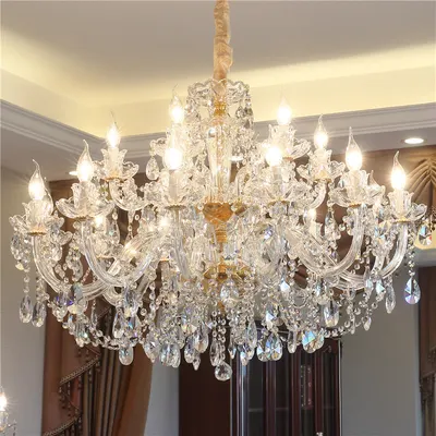 Crystal Chandelier for Living Room, Dining Room, Bedroom and Hall