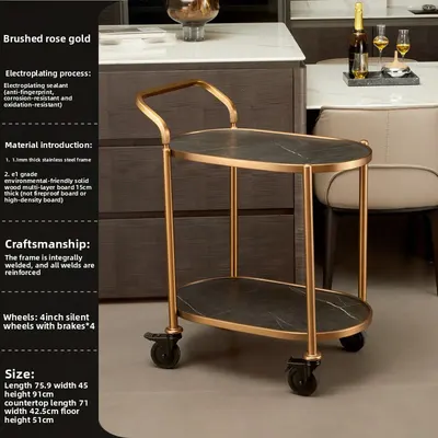 Two-Story Multi-Functional Service Cart