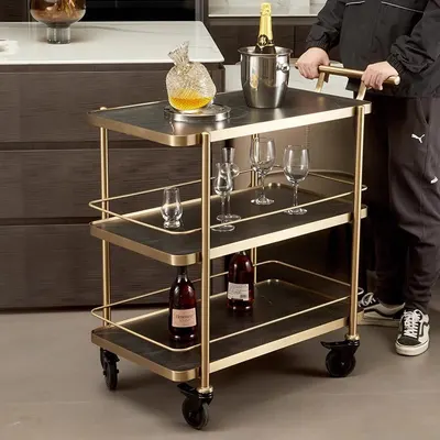 Two-Story Multi-Functional Service Cart