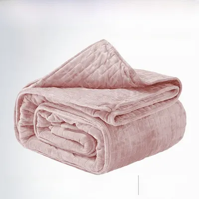 Weighted Fleece Blanket for Sleep Support