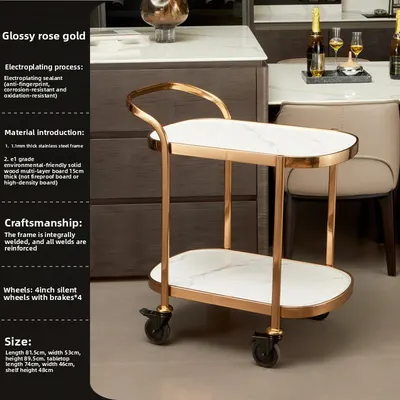 Two-Story Multi-Functional Service Cart