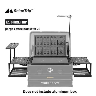 Lightweight modular combination accessories coffee box