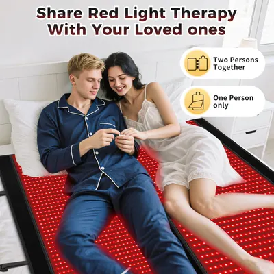 Heated Red Light Therapy Full Body Blanket