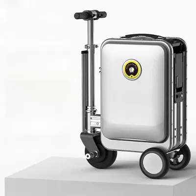 Electric Suitcase for Effortless Travel and Smart Convenience globalswanky 01