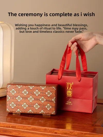 Portable Rosewood Jewelry Box