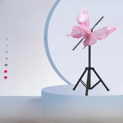 Naked-eye 3d holographic fan advertising machine projector