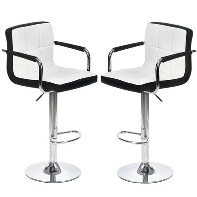 Golden-threaded nanmu bar stool
