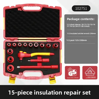 Ratchet Wrench Socket Set Automotive Repair Tools