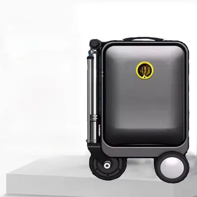Lightweight Rideable Luggage Portable Riding Suitcase APP Control Carry-on Luggage, 6.8kg Ultra-Light for Travel