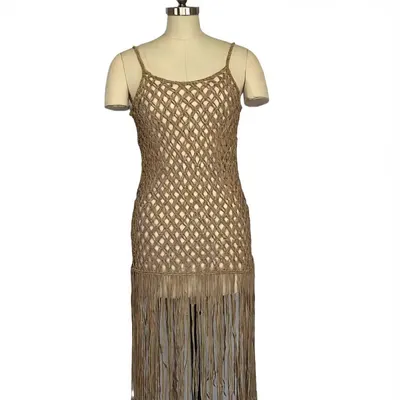 Bohemian-style women's halter top