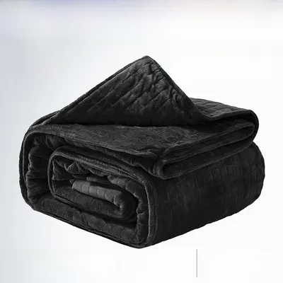 Weighted Fleece Blanket for Sleep Support