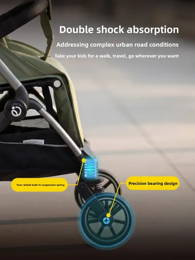 Baby Stroller for Safe Travel Comfort and Daily Parent Uses Global swanky 3