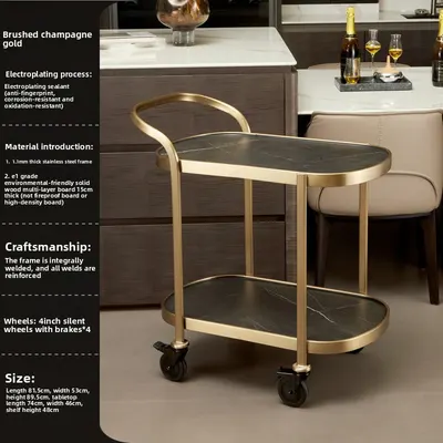 Two-Story Multi-Functional Service Cart