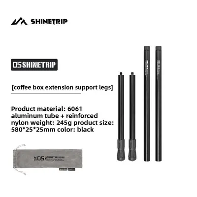Lightweight modular combination accessories coffee box
