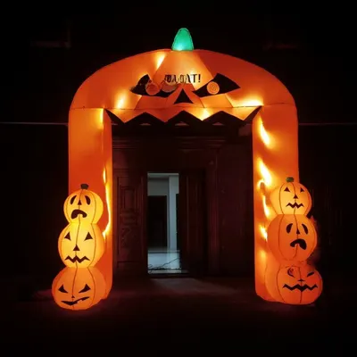Halloween inflatable illuminated decorations