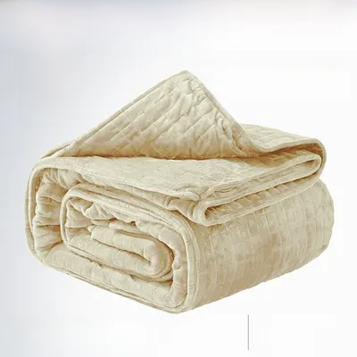 Weighted Fleece Blanket for Sleep Support