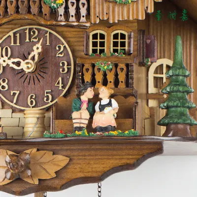 Quartz Cuckoo Wall Clock with Light Control