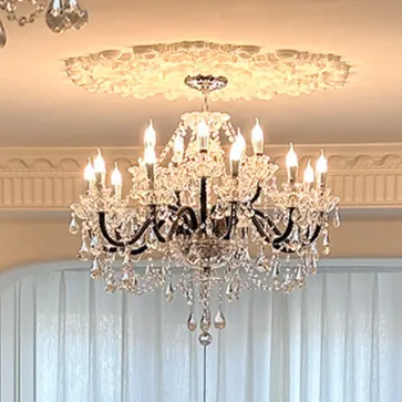 French Style Crystal Chandelier Lighting Fixture