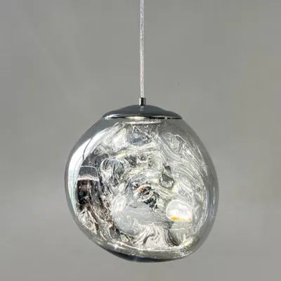 Minimalist Glass Lava Chandelier