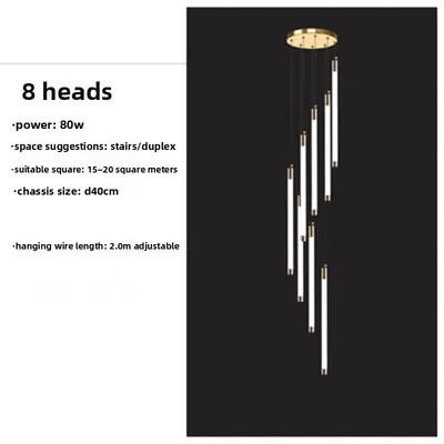 Minimalist Gold LED Pendant Light
