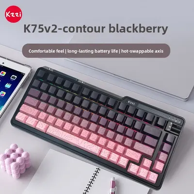 Kzzi K75 V2 Triple Mode Mechanical Keyboard