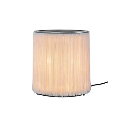 Medieval-style tassel floor lamp