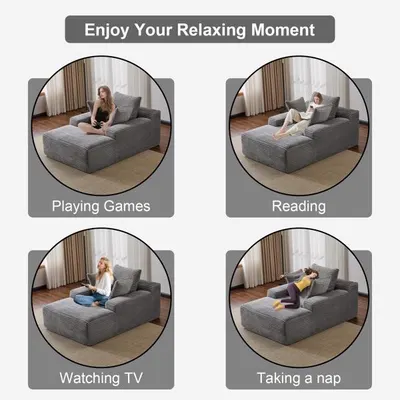Cushioned Sleeping Sofa