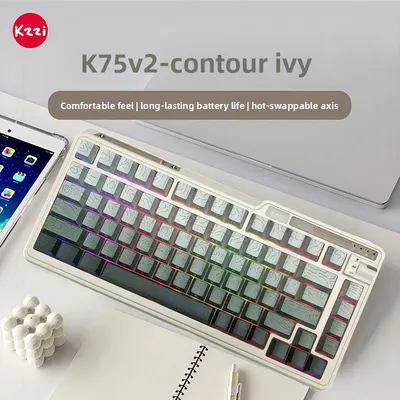 Kzzi K75 V2 Triple Mode Mechanical Keyboard
