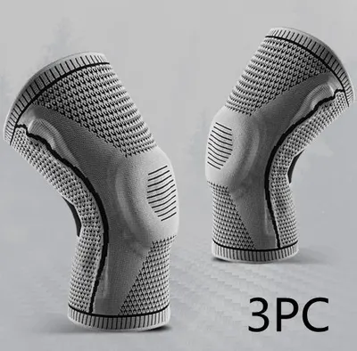 Knee Pads for Sport Silicone Spring Patella Protector Knee